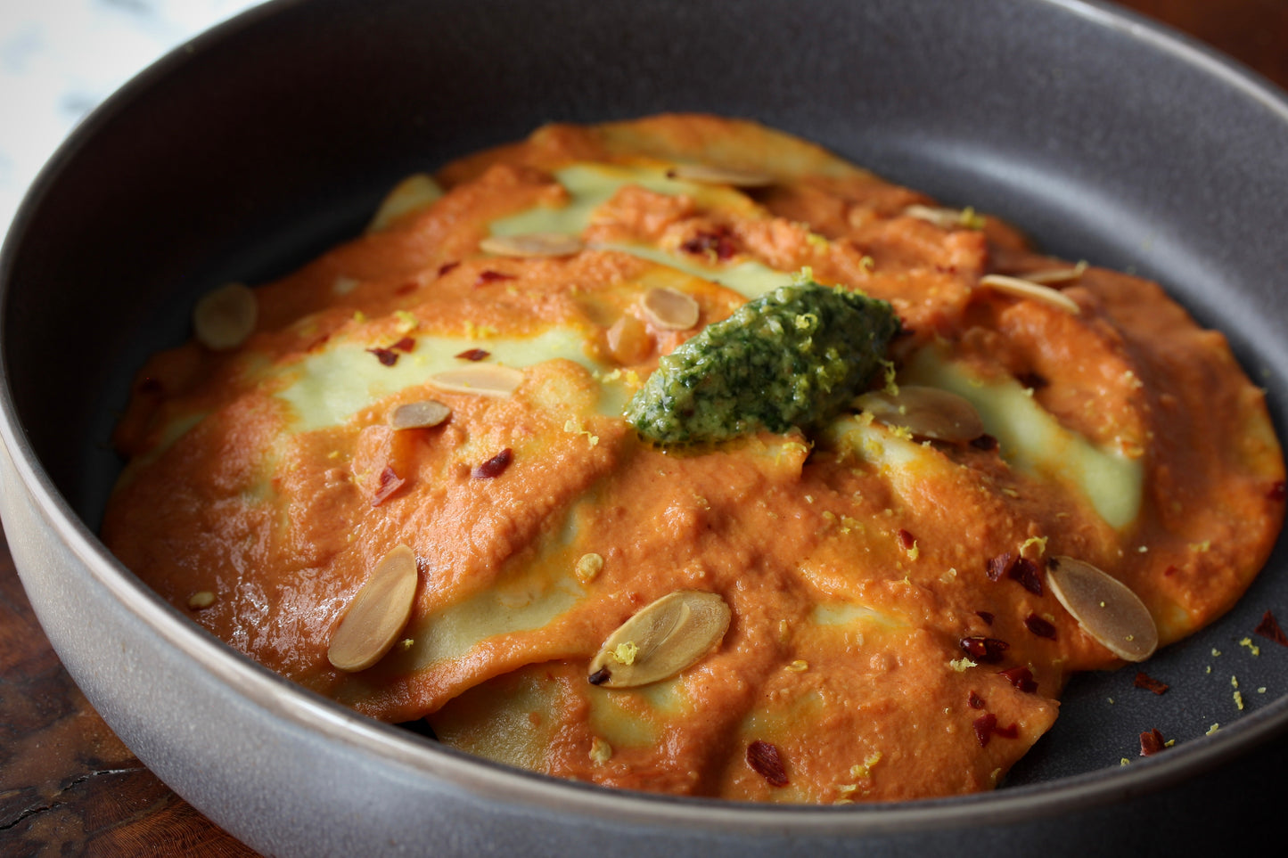 Zucchini Bocconcini Ravioli