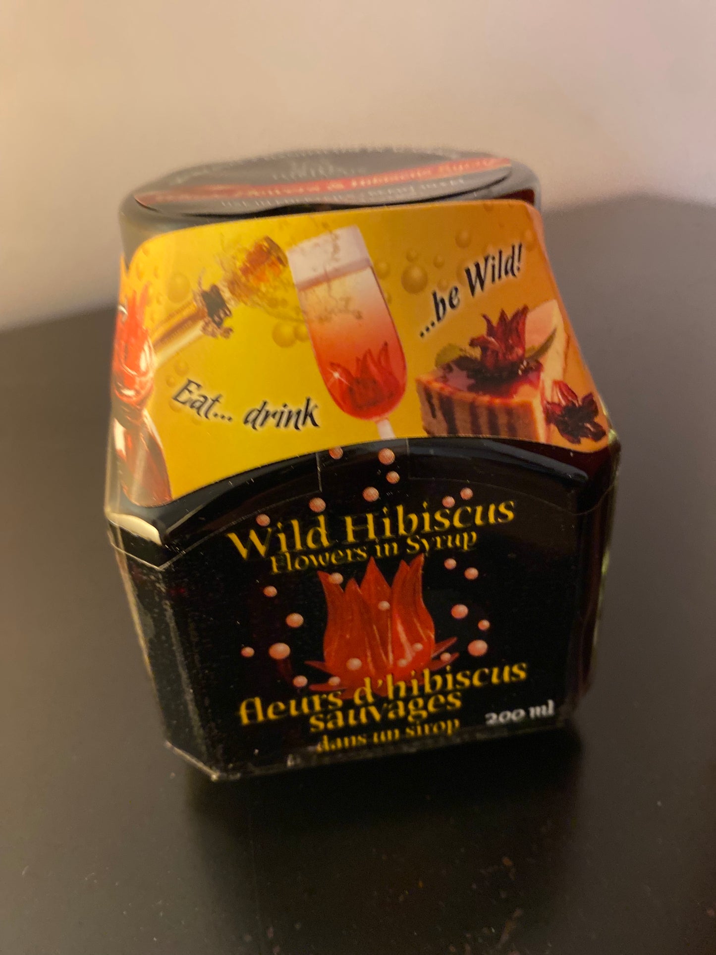 Hibiscus Flowers Syrup