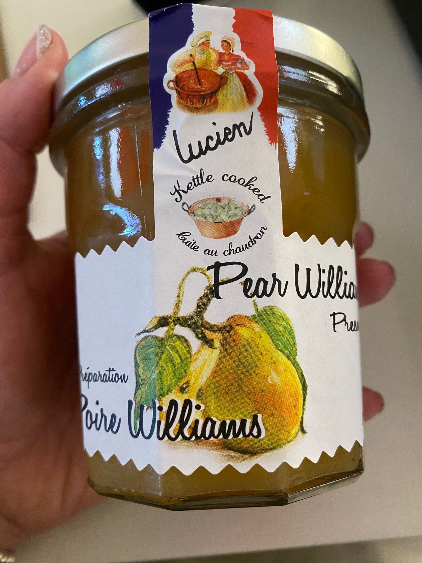 Lucien pear jam