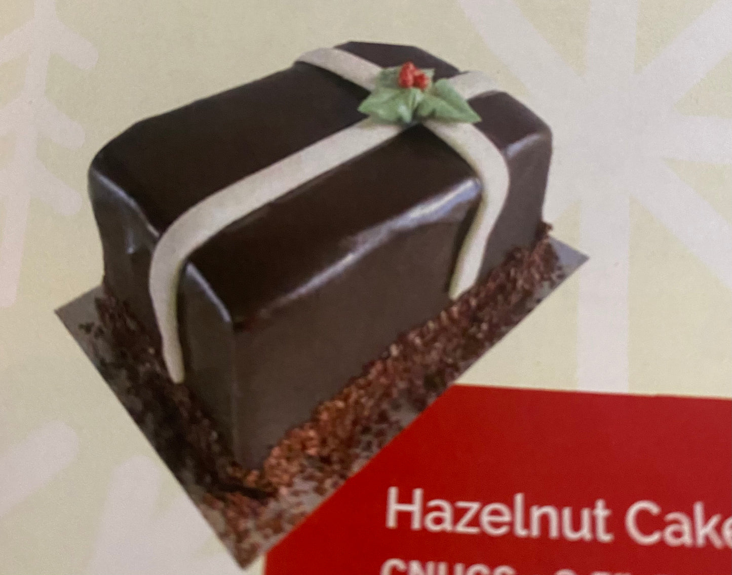 Dufflet cakelet (hazelnut)