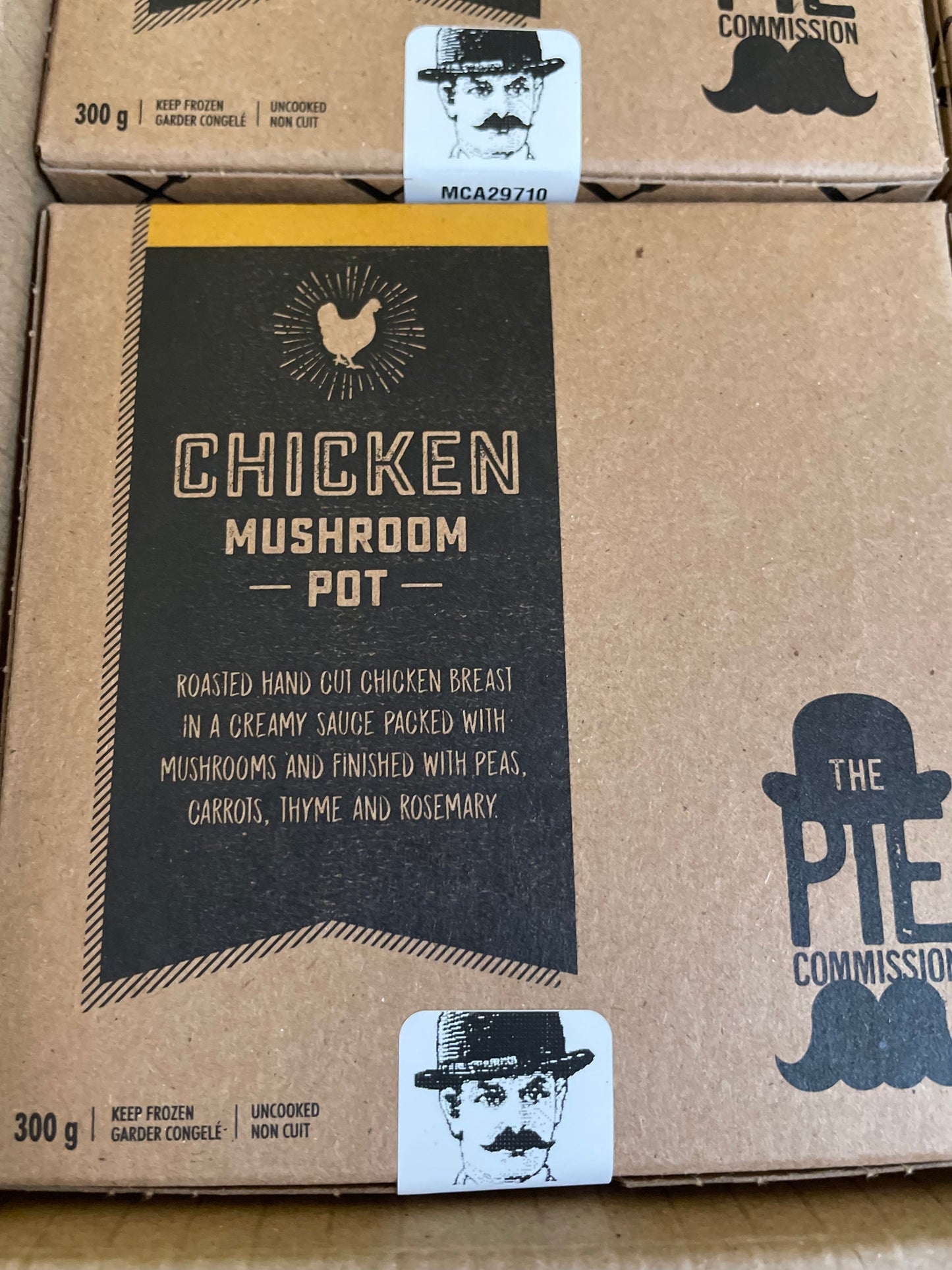 chicken mushroom pot pie (the pie commission) pie