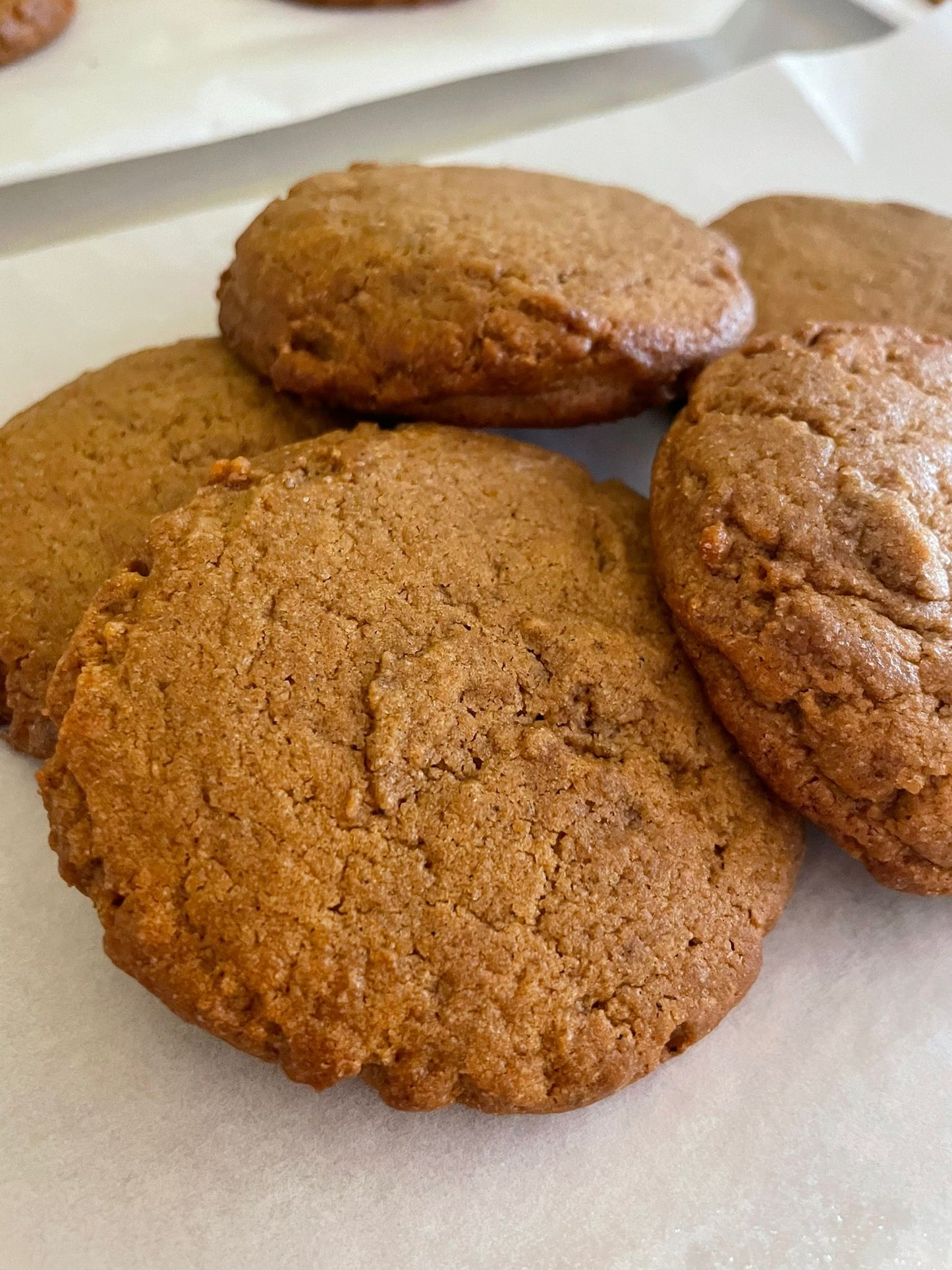 Ginger Molasses cookies (Bag of 2)