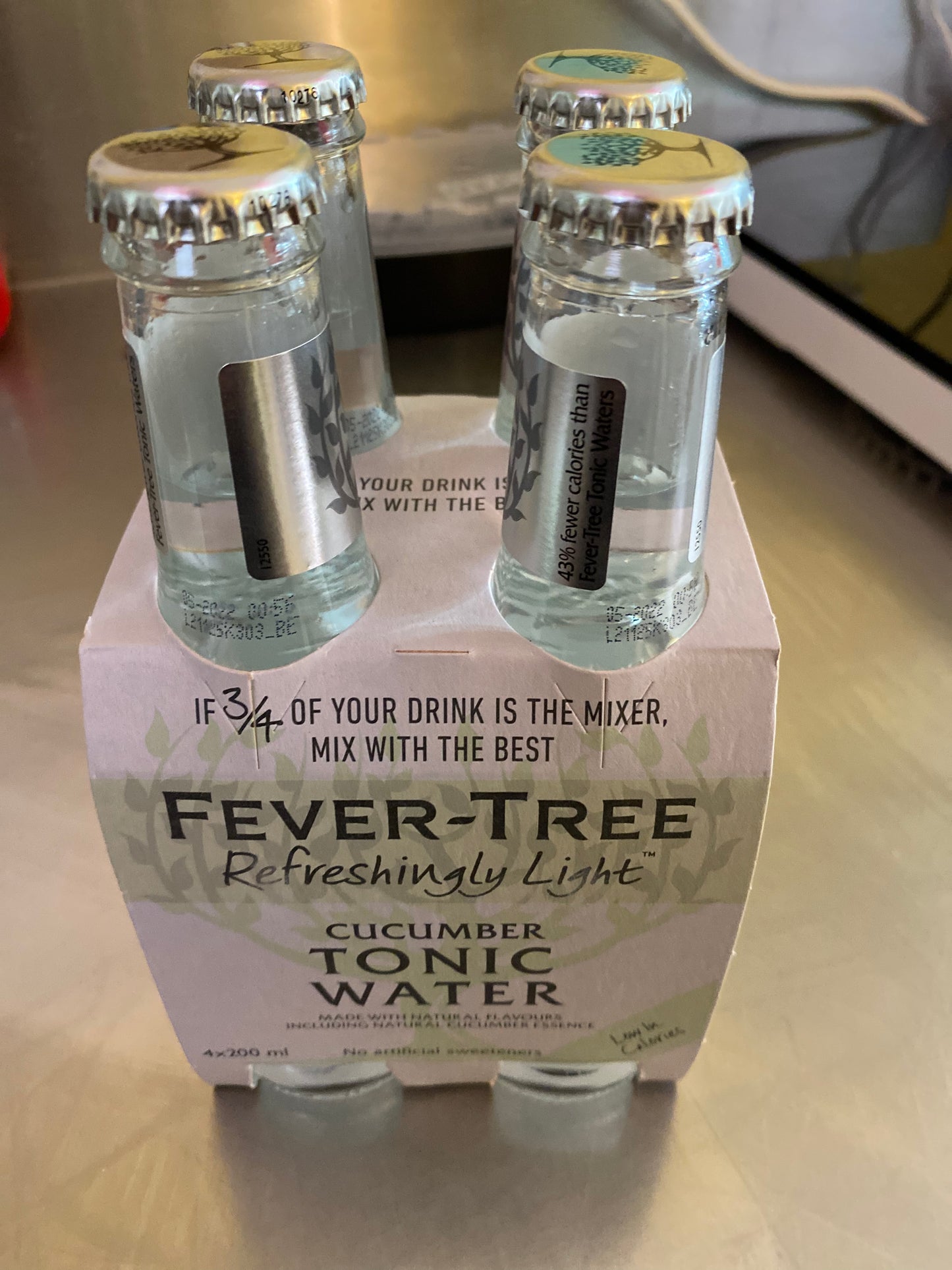 Cucumber Tonic water (pack of 4)