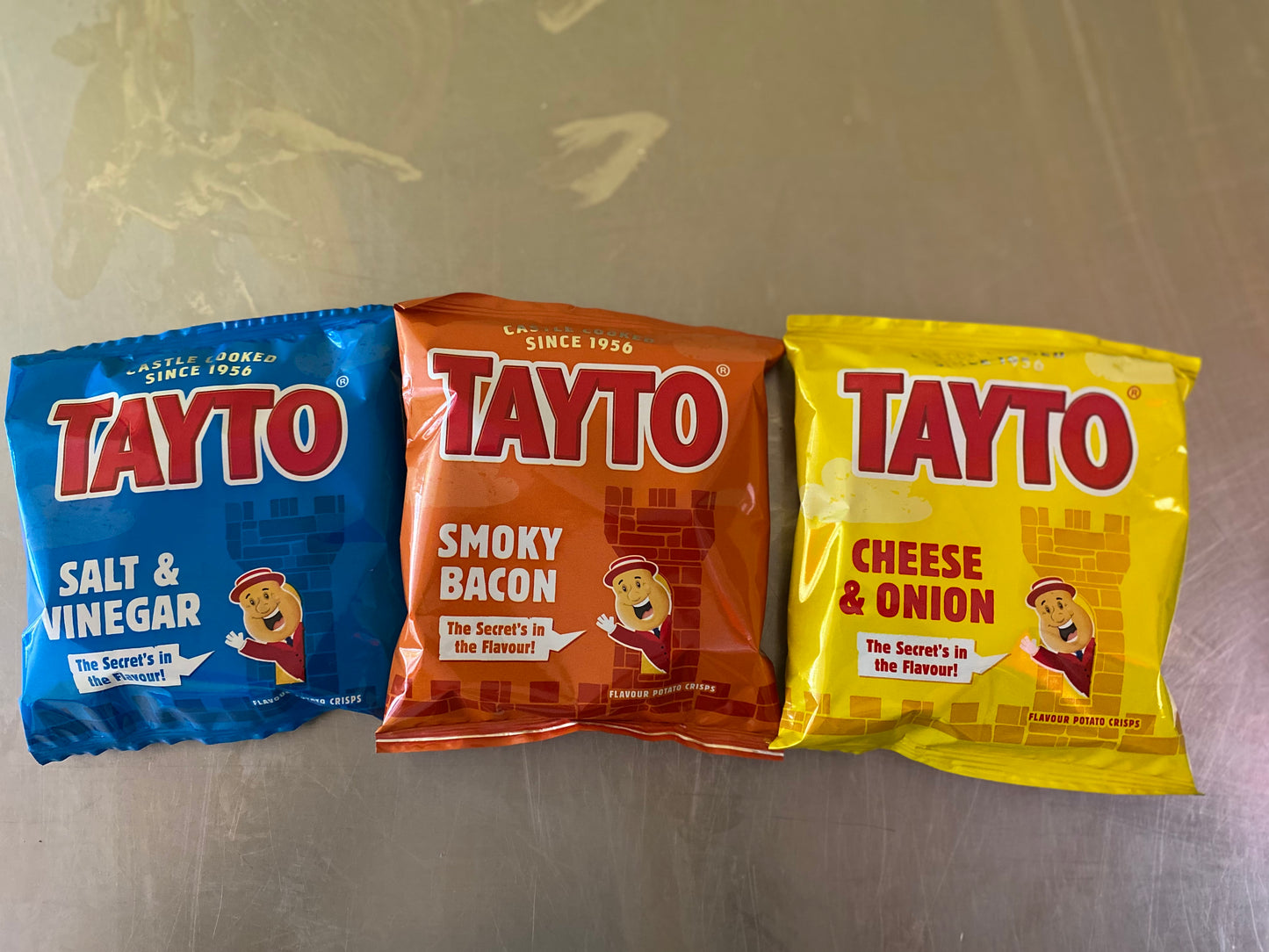 Tayto chips (single bag)