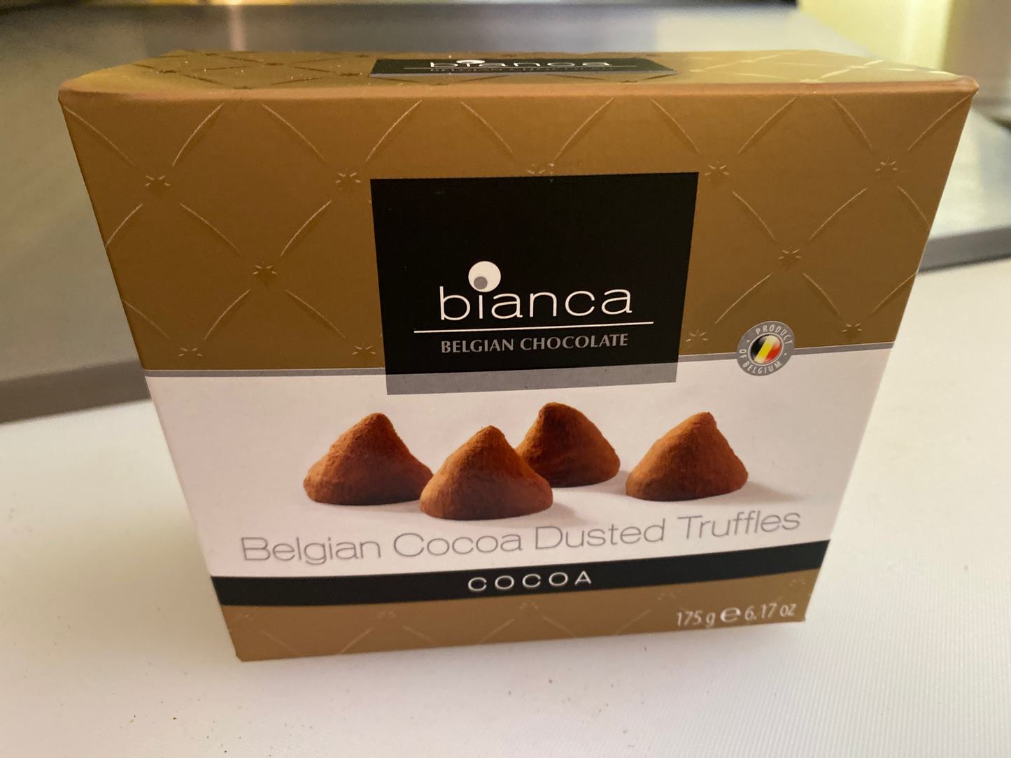 Bianca Belgian Cocoa and Orange Dusted Truffles