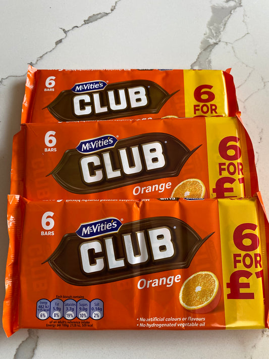 Club Orange - 6 pack (McVitie's)