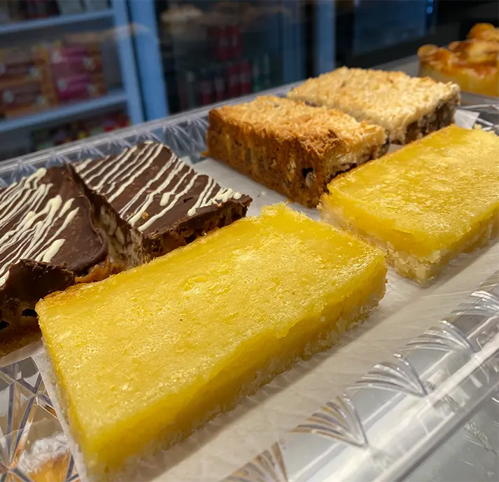 Lemon shortbread