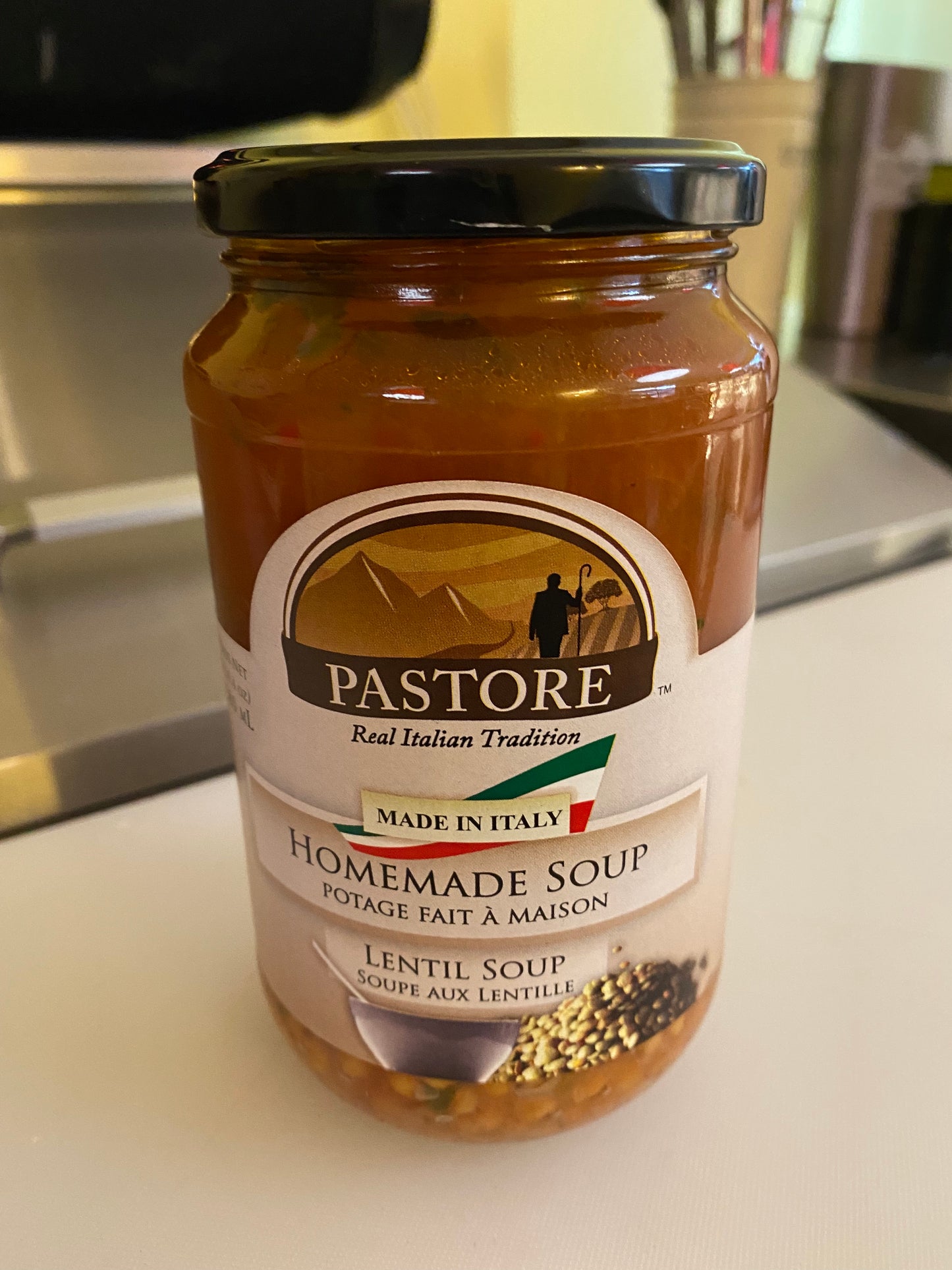Pastore Lentil Soup (Vegan)