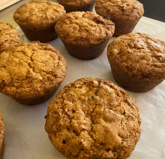 Carrot & Raisin Muffins