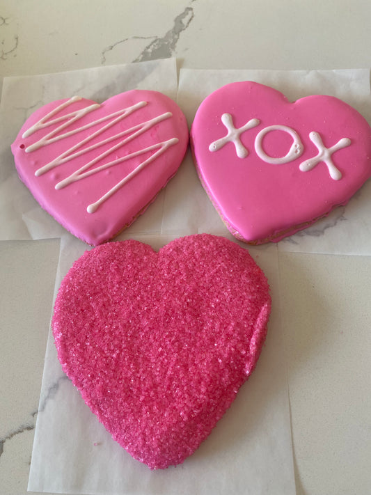 Dufflet-butter heart cookies