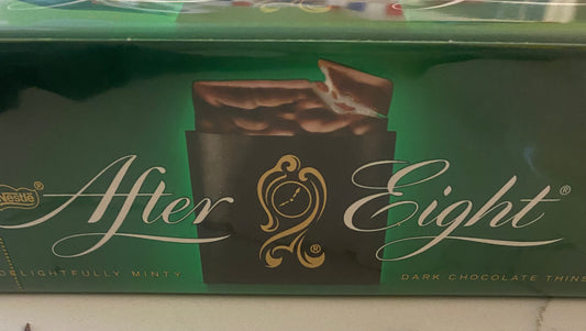 After eight chocolates