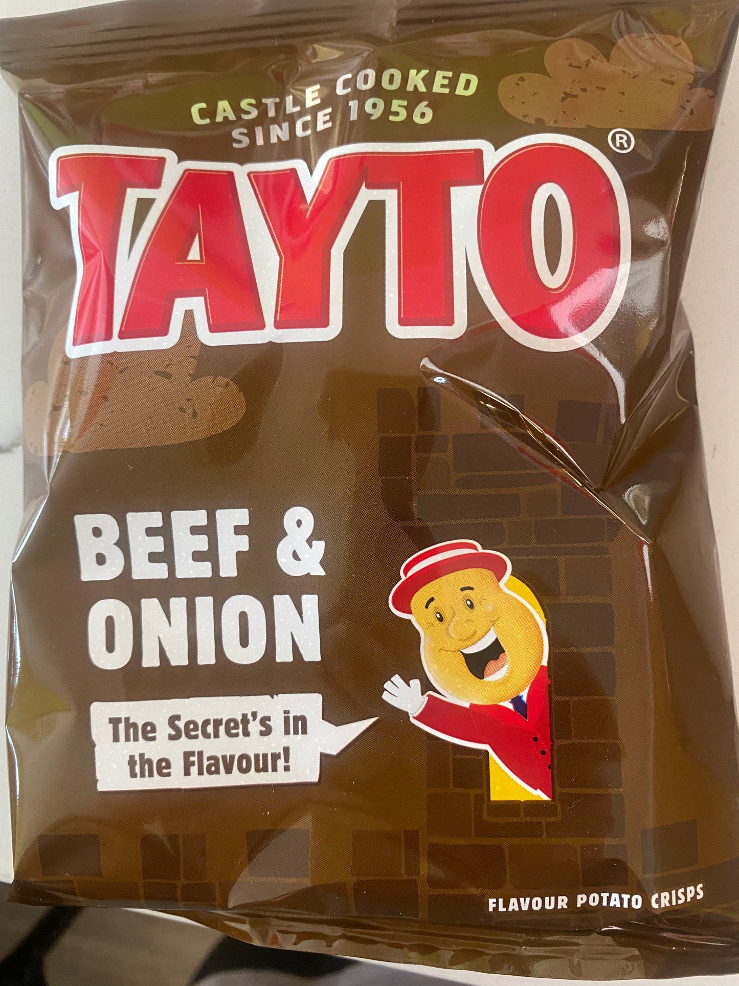 Tayto chips (single bag)