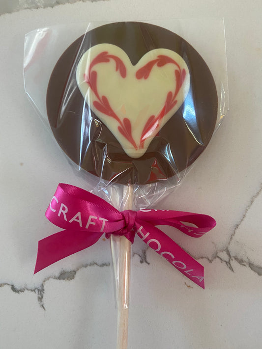 Heart lollies