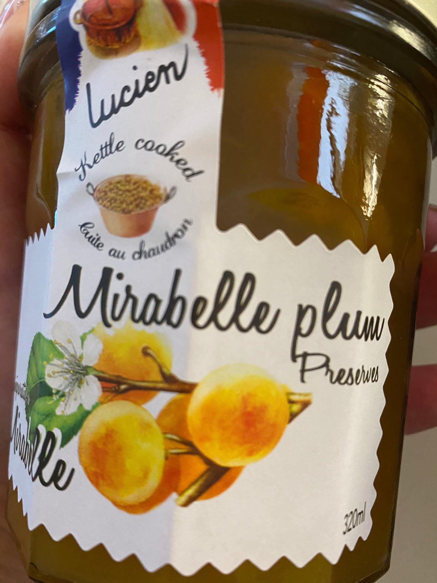 Lucien mirabelle plum jam
