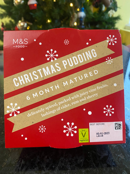 Christmas (6 month) pudding