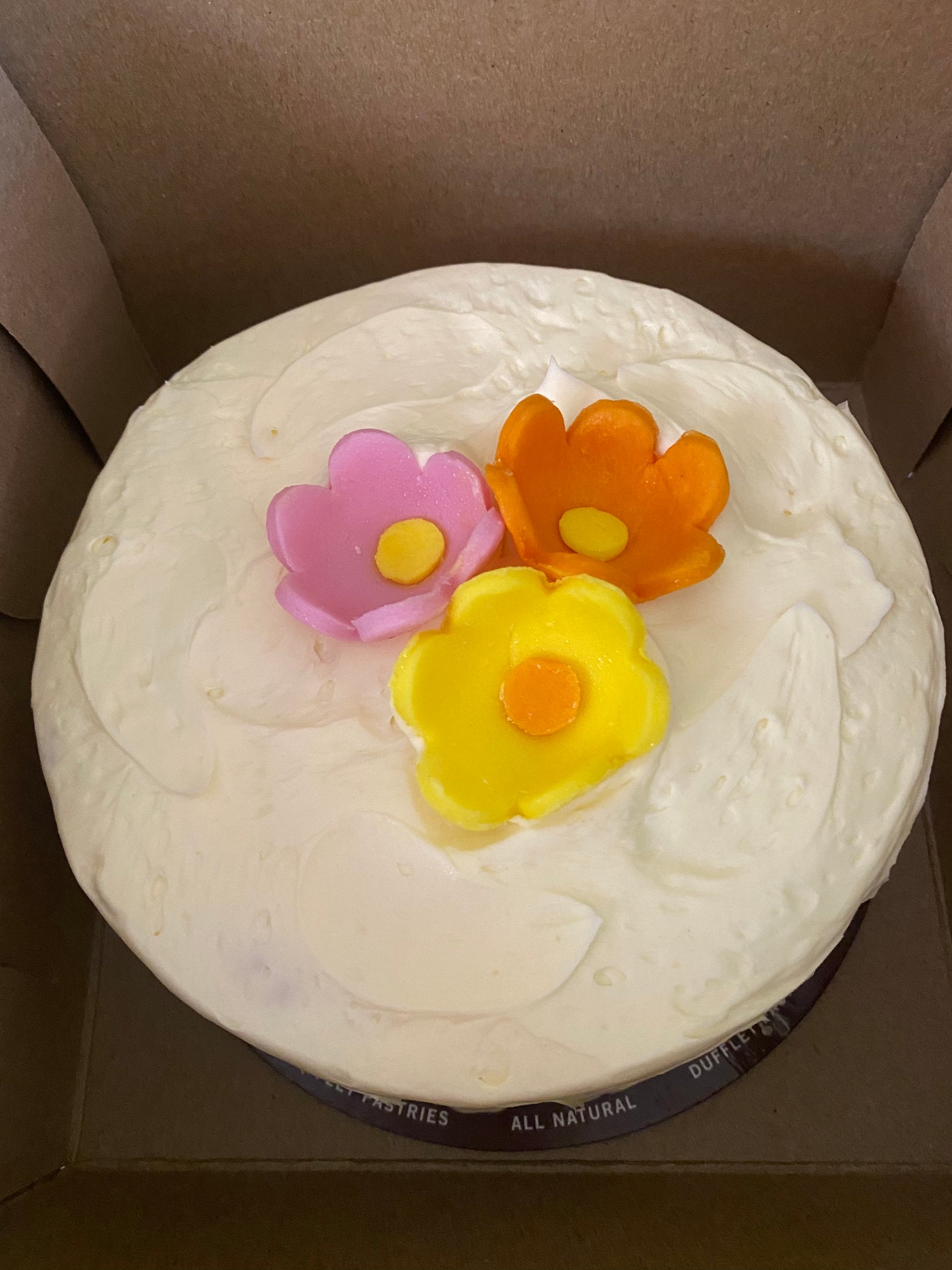 Dufflet vanilla layer cake