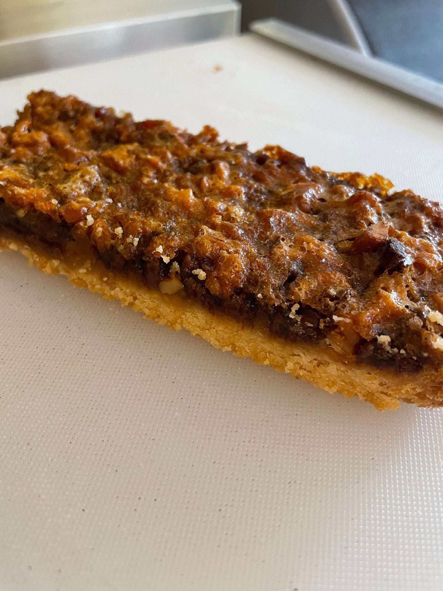 Chocolate chip walnut bar